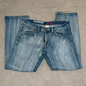 Urban Pipeline Distressed Slim Men’s Blue Jeans Size 33 x 30